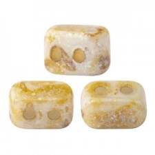 Les perles par Puca® Ios Perlen Opaque beige spotted 02010/65322